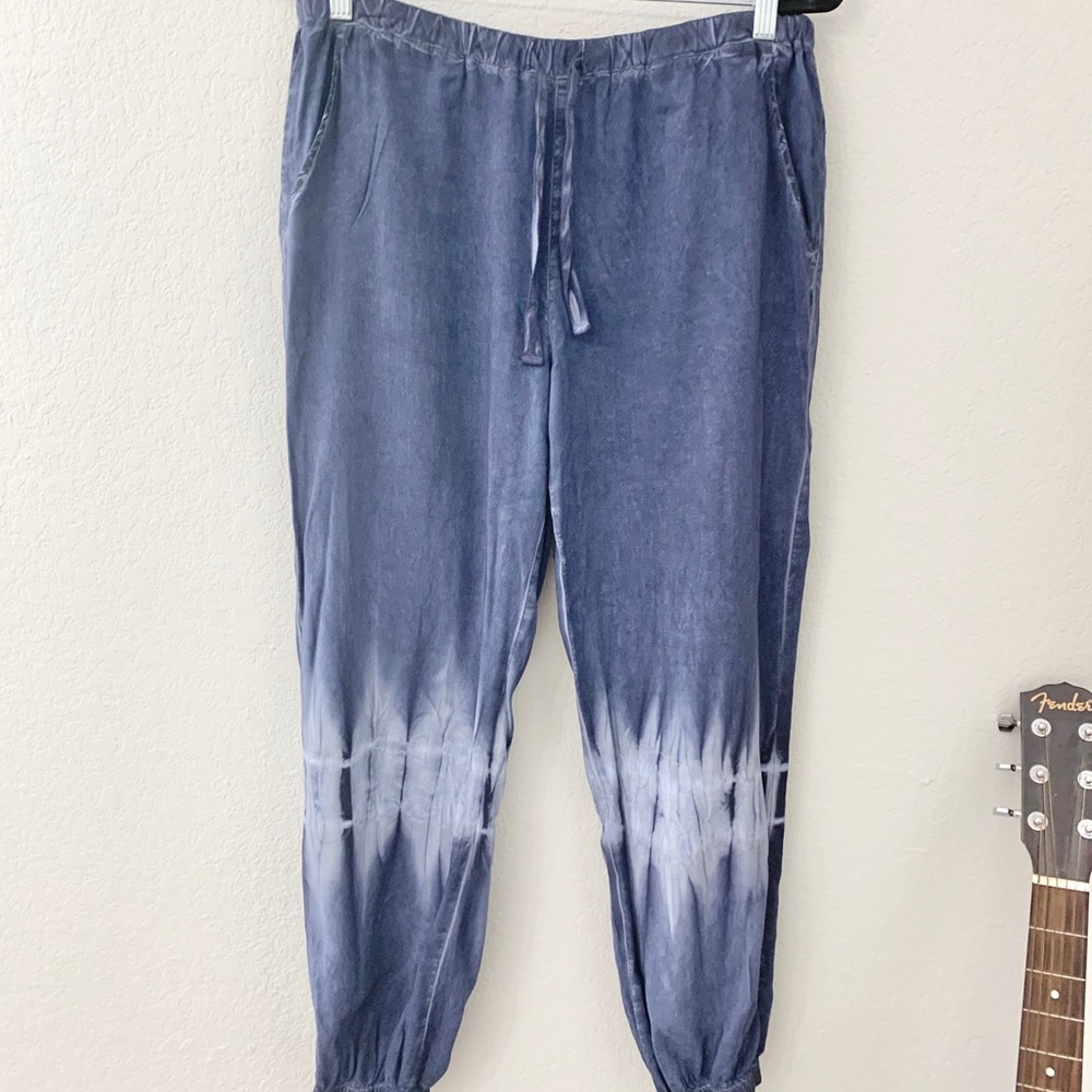 Cloth & Stone | Blue & White Tye Dye Jogger